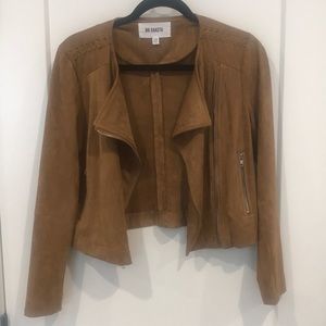 BB Dakota suede carmel colored jacket size xs
